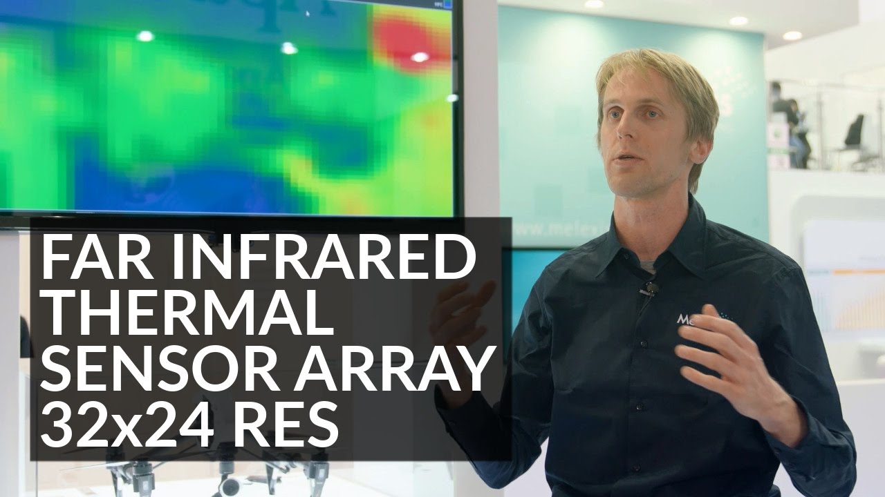 MELEXIS FAR INFRARED (IR) THERMAL SENSOR ARRAY 32X24 RES (MLX90640 ...